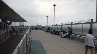 自衛隊の戦闘機の離発着が見れます