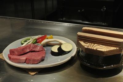 美味しい食材を目の前で調理してくれます♪