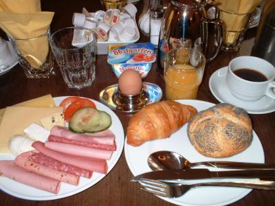 一般的なドイツの朝食