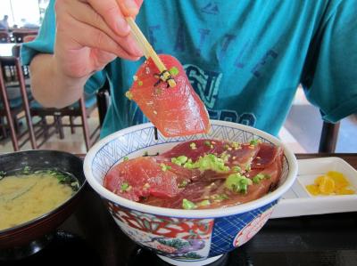 ねたの大きさにびっくり-食事処海鮮（静岡県御前崎市）