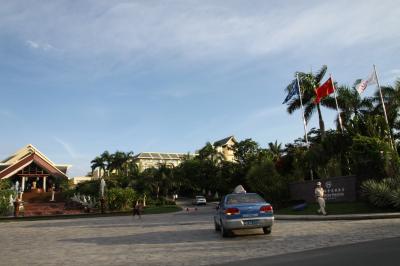 広いエントランス