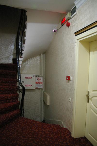 Hurriet hotel 廊下・階段
