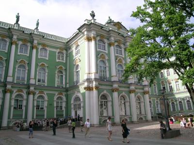 エルミタージュ美術館、４時間いました。