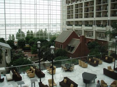 中庭です。（爆