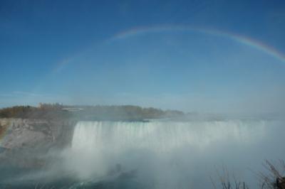 カナダ滝と虹