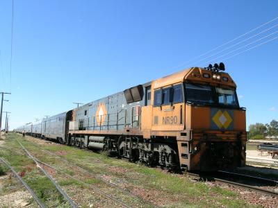 インディアンパシフィック号で西へトランスコンチ