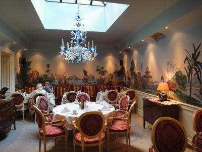 雰囲気のあるレストラン。朝食も美味しかった。