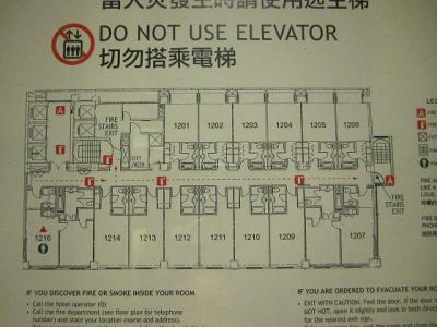 最上階の部屋の構成