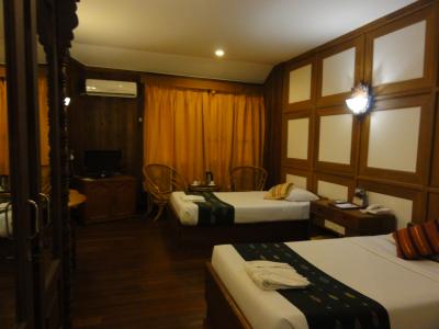 床がちょっと傾いているかも？