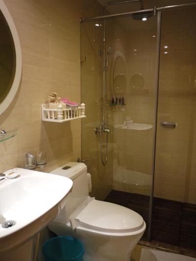 スーペリアはシャワーのみ。