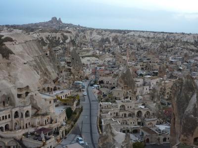 展望台から見えるギョレメの街並み