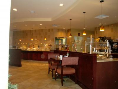 とても広いダイニングスペース