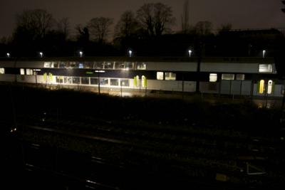 立地は線路の真横。音が気になる方にはお勧めできない立地です