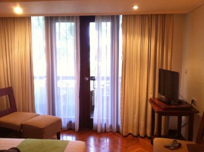 大型ビーチホテルでゆったりできる