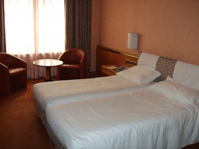 ミラノ中央駅の前　　観光や移動に便利なホテル