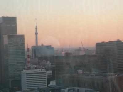 タワー最上階からの眺めは最高！スカイツリー・新幹線よく見えました♪