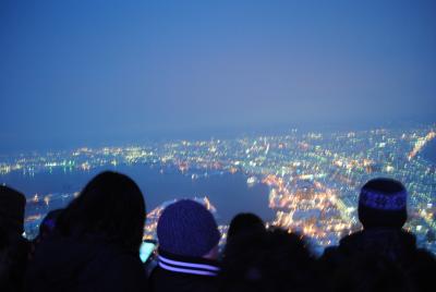 冬は空気がすんでいて夜景がきれい