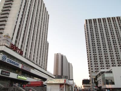 一棟だけでも巨大なホテルが4つも！