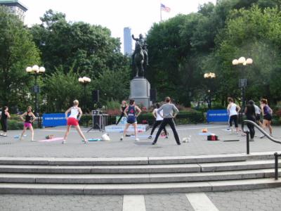 朝からジャズダンス