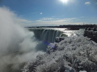 冬のナイヤガラと樹氷