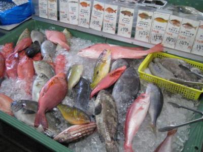 泡瀬漁協の直売店