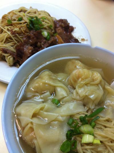 ローカル食堂で美味しい麺料理