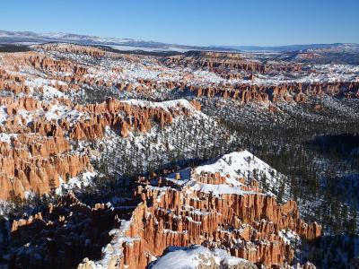 フードゥー群の素晴らしい眺め