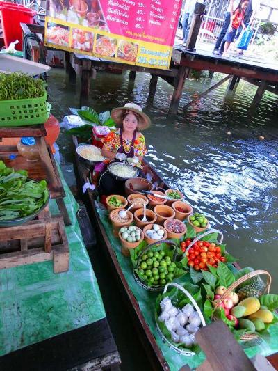 タイ版Ｂ級グルメは美味しいが運河巡りの景観はイマイチ