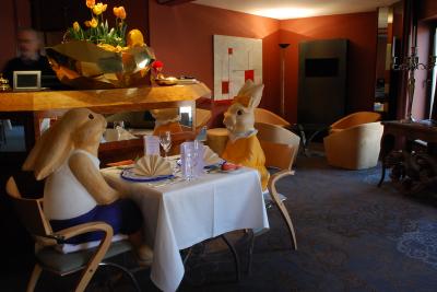 イースターの飾りつけがかわいかったです