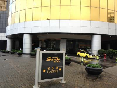 ホテル棟とカジノ棟で分かれている