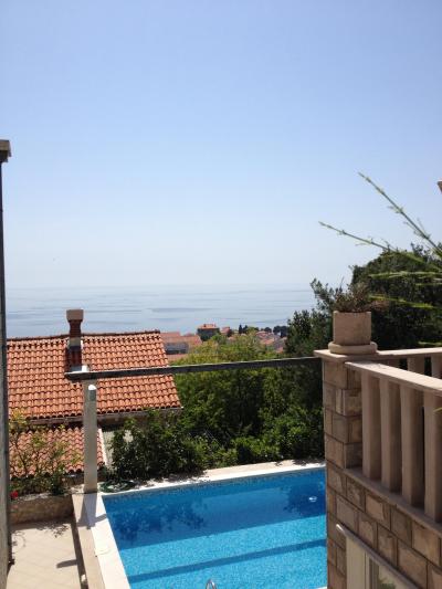 バーエリアから見える景色