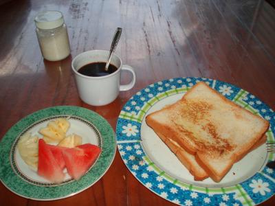 朝食です。
