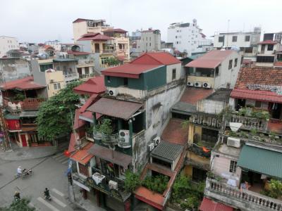 バルコニーからの眺めは上々