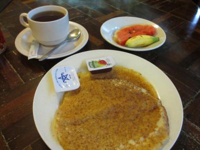 ある日の朝食（ムル風パンケーキ）