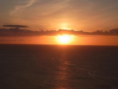 綺麗なサンセットでした！