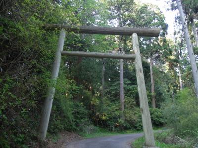 行くまでの道がドキドキの神社