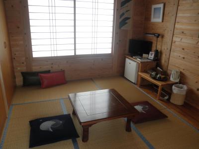 コテージタイプで過ごしやすい宿