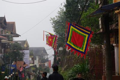 ホテル前の通り