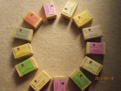 こだわりのナチュラル・ココナッツ・ソープ！