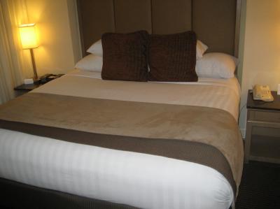 ベッドがよかった！