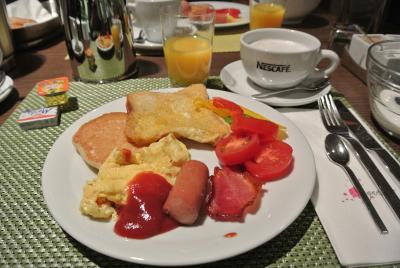 朝食ビュッフェ