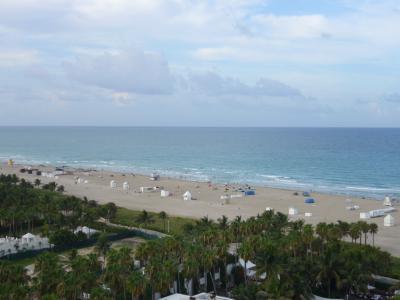 部屋のテラスからの眺望