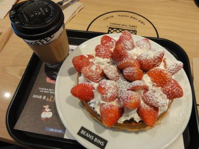 ボリューム満点ワッフル