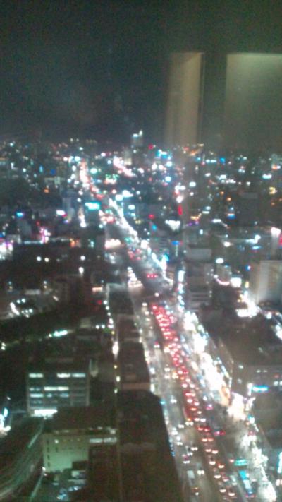 鍾路タワーの中にあるtop cloudに行きました！