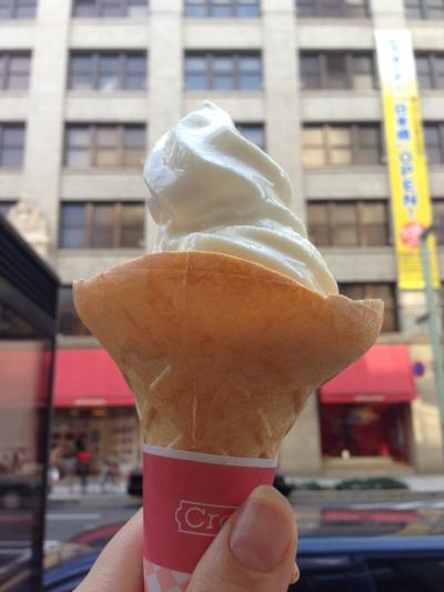 木次牛乳のソフトクリーム