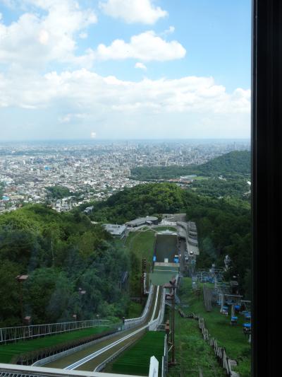 登山での大倉山ジャンプ台への到達