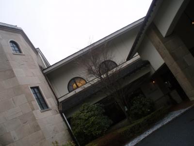 緑豊かな自然の中のホテル