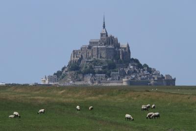 モンサンミッシェルを撮る
