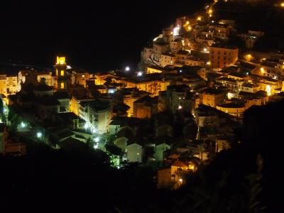 お部屋の前からの夜景