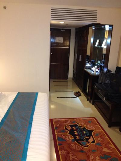 1人で使うには十分な広さです。